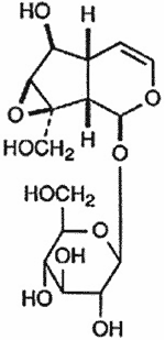 Structure of iridoid glycosides