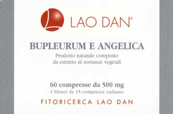 Label of Lao Dan Chinese Herb Products