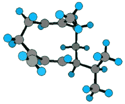 3-D representation of germacrene